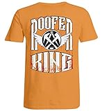 Generisch Dachdecker/Rooferking Version 2.0 - Übergrößenshirt -5XL-Orang