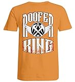 Generisch Dachdecker/Rooferking Version 2.0 - Übergrößenshirt -5XL-Orang