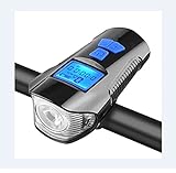 Gaod LED-Fahrrad-Frontlicht, wasserdicht, wiederaufladbar über USB, LED-Fahrradlicht mit T