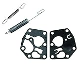 gardexx Set Reglerfedern + Membran für Briggs & Stratton Motoren, Classic,Sprint,Q