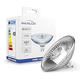 LED Reflektor 6,5 Watt GU10 warmweiss 2700K mit Glaskörper | QPAR111