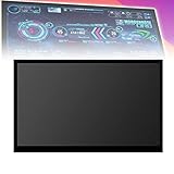 EnweKapu 10 Zoll CPU-Monitor, Portable Monitor, TemperaturüBerwachung, Dynamische Lichttafel, Tragbarer Monitor für Anzeigen des Nutzungsstatus Der Computerhardware,10.1 2k