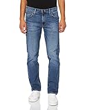 Lee Herren Jeans Daren Zip Fly - Regular Fit - Blau - Broken Blue, Größe:W 30 L 36, Farbe:Broken Blue (DXSX)