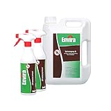 Envira Spinnen-Spray - Anti-Spinnen-Mittel Mit Langzeitwirkung - Geruchlos & Auf Wasserbasis - 2 x 500 ml + 2 L