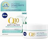 NIVEA Q10 Anti-Falten + Porenverfeinerung extra leichte Tagespflege (50 ml), straffende Tagescreme mit LSF 15, Gesichtspflege für Mischhaut mit Q10 und Algenextrak