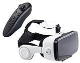 auvisio VR Brillen: Virtual-Reality-Brille mit Headset & Game-Controller im Set, Bluetooth (VR Brille mit Controller)