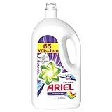 Ariel Waschmittel Flüssig, Flüssigwaschmittel, Color Waschmittel, 130 Waschladungen (2 x 3.575 L) Farb