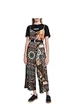 Desigual Damen Trousers Lenny Freizeithosen, Caqui, EU M