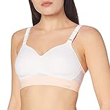 TriAction Damen Gepolstert Sport-BH Hybrid Lite P, Weiß (White 03), Gr. 85C