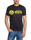 MACGYVER + t-shirt + navy/gelb GR.XL