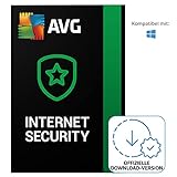 AVG Internet Security 2021/2022 - Antivirenschutz für Windows, macOS, iOS und Android | 10 Gerät | 1 Jahr | PC/Mac | Aktivierungscode per E