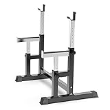 Squat Rack Fitness verstellbare Ausrüstung Haushalt Langhantel Rack Multifunktionale Gewicht Bank Gewicht Racks Ausrüstung Home Gy