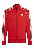 adidas Men's SST TT P Blue Sweatshirt, red/White, S