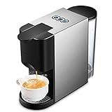 Kaffeemaschine 4 In 1 Multi-Kapsel-Espresso-Edelstahl-Metallgehäuse Flterk