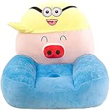 Kindersessel Ab 1 Jahr Kind Sofa Sicherheitshocker faltbares Sofa Plüschspielzeug Kleinkindsitz Bequeme weiche Sitz Kindergeburtstagsgeschenke Neujahrsgeschenk,a,50 cm ( Color : A , Size : 50cm )