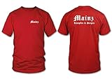 Mainz - Kämpfen & Siegen - Fan T-Shirt - Rot - Größe XL