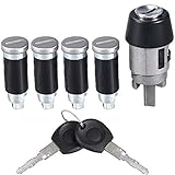KingFurt Für Transporter T4 Zündschloss+4 Stück Schließzylinder+2 Stück Schlü
