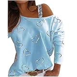 CHENSIYU Pyjama Damen Lang,Hemdbluse Damen Geschenke Gestreift Blanket Hoodies V-Ausschnitt Kuschelpullover Cute Langarmshirts Übergroße Pailettenoberteile Glitzer Oberteile D