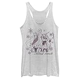 Fifth Sun Damen Destiny Awaits T-Shirt, Weiß Heather, Groß