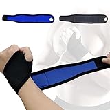 Tianyis 2PCS Bandage Handgelenk, Handgelenkbandage, Handgelenkschoner, Wrist Wrap für Damen und Herren, für Rechte und Linke Hand,Handgelenkstütze für Sport, Fitness, Bodybuilding,Gewichtheben,B