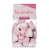 Naschlabor pinke Marshmallow Herzen – Das mini Geschenk für deine Liebsten – 160g