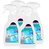Leifheit Fensterspray 500ml - Für die streifenfreie Reinigung (4er Pack)
