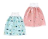 Happy Cherry - Baby Baumwolle Windelhose, wasserdichte Unisex Bunte Animal Print Trainingshose Waschbare Wickelwindeln für 0-4 J