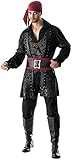 Rubie's Costume Co Bartkostüm für Herren, Schwarz - - S