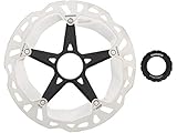 SHIMANO Unisex – Erwachsene Rt-mt800 Ice Technologies Freeza Bremsscheibe, Silver/Black, 180