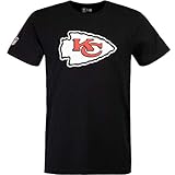 New Era NFL Logo Kansas City Chiefs T-Shirt (XXL, Black)