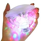 Bestland Multifarbige Unterwasser-LED mit RGB und 5 Modi Disco Beleuchtung Licht Badewanne LED Spielzeug Für den Teich Pool Spa Oder Whirlp