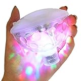 Bestland Multifarbige Unterwasser-LED mit RGB und 5 Modi Disco Beleuchtung Licht Badewanne LED Spielzeug Für den Teich Pool Spa Oder Whirlp