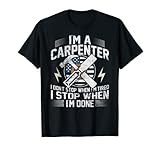 Cool Carpenter Holzbearbeitung Holzarbeiter T-S