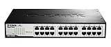 D-Link DGS-1024D Gigabit Ethernet Switch (24 Ports, 10/100/1000 Mbit/s, einfache Plug & Play-Installation, lüfterlos)