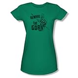 Star Trek - Frauen Beware The Gorn T-Shirt In Kelly Grün, Large, Kelly G