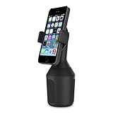 Belkin Kfz-Becherhalterung für Smartphones (Becherhalterung für iPhone 12, 12 Pro, 12 Pro Max, 12 mini, 11, 11 Pro, 11 Pro Max, XS Max, XS, XR, X, SE, 8/8 Plus, Samsung, LG, Sony, Google etc.)