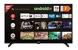 Hitachi HA32E2356V 32 Zoll Fernseher/Android TV (HD Ready, HDR, Triple-Tuner, Play Store, Google Assistant, Bluetooth)