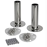 Astral Pool Leiterendstücke aus V2A, 2 Stück = 1 Paar Montag