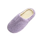 Herren Hausschuhe Winter Pantoffeln Memory Foam Anti Rutsch Pantoffeln Hüttenschuhe Plüsch Warme Slippers Hausschuhe Haushalt Männer Drinnen Geschenk Für Männer Damen Hausschuhe Unisex