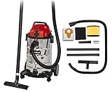 Einhell Nass-Trockensauger TC-VC 1930 SA (1.500 W, 30 L, Blasanschluss, Kabelhalterung, Zubehörhalterung, inkl. Kombidüse Teppich-/Glattböden, Fugendüse, Plastikschlauch 2,5 m, 2tlg. Plastikrohr)