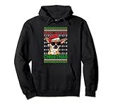 Chihuahua Hund lustige Frohe Woofing Christmas Pullover H