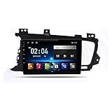 Tedyy 9-Zoll-HD-Touchscreen-Autoradio für KIA K5 Optima 2011-2015 Head Unit Car Stereo FM Receiver Internet Multimedia-Player mit MP5 WiFi Bluetooth USB Carplay GPS-Navig