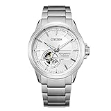 Citizen Herren Automatik Super Titanium Armbanduhr offene Unruhe - NH9120-88