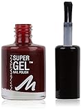 Manhattan Super Gel Nagellack – Gel Maniküre Effekt ganz ohne UV Licht – Nail Polish mit bis zu 14 Tagen Halt – Farbe Moody Mahagony 690 – 1 x 12