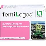 femiLoges® - 90 Tabletten - Hormonfreie Unterstützung in den Wechseljahren - Belegte Wirksamkeit bei typischen Wechseljahresbeschwerden wie Hitzewallung