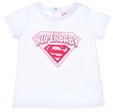 Superman Baby Mädchen (0-24 Monate) Poloshirt-Shirt rosa weiß 23