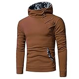 NNGOTD Pullover Damen Winter Sweatshirt Herren mit Kapuze schwarz Herren Sweatshirt mit sprüchen Herren Mantel Winter lang Softshell Herren Jacke schwarz Jacke H