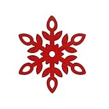 FEIZAO Weihnachtsdeko Holz Schneeflocke Weihnachtsanhänger Basteln Weihnachtsschmuck 2021 Weihnachtsbaum Deko DIY Anhängerweihnachtsdeko Holzverzierungen Christbaumanhänger Geschenkanhänger Aufhäng