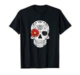 Tag der Toten Schädel Grafik Calavera Cinco de Mayo T-S