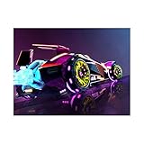 HYY-YY Rocket League Auto Abstrakte Moderne Wandkunst Leinwand Bilder Kunstwerk Malerei Drucke Poster Büro Wohnen Home Wanddekor 60x90cm (60x90cm) R